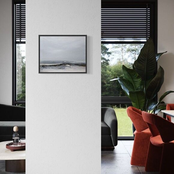 Original Oil Painting Contemporary Coastal Seascape Wall Art 11x14 Signed - Picture 8 of 13